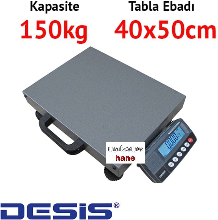 Desis RW Hassas Seyyar Yer Kantarı 150 kg. 5 g.