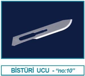 İsolab bistüri ucu - no:10 (100 adet)