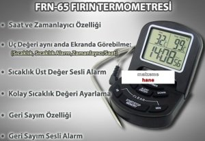 Loyka FRN-65 Dijital Fırın Termometresi