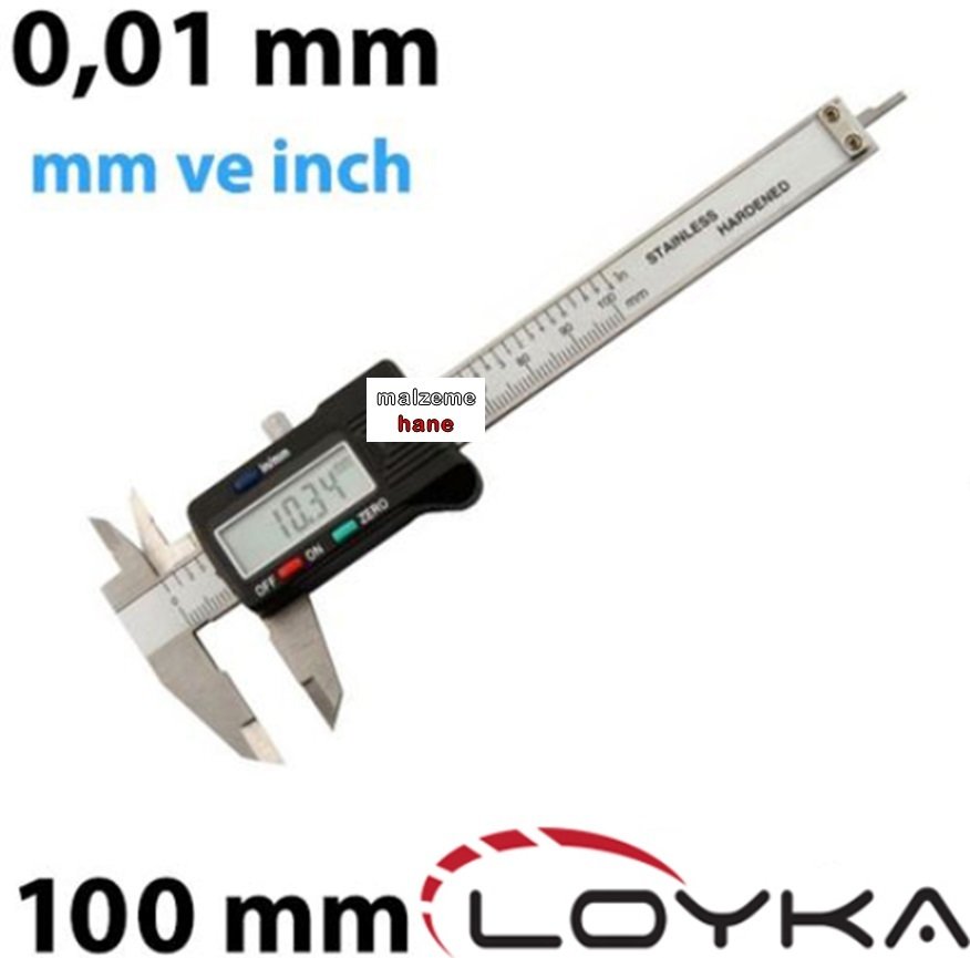 Loyka KMP100 Mini Kumpas 0-100 MM (10CM)