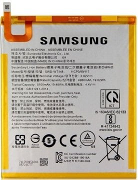 Samsung Galaxy Tab A 8 SM-T290 T295 T297 Pil Batarya
