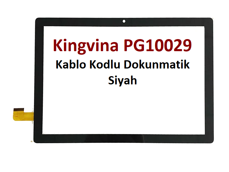 Kingvina PG10029 Kablo Kodlu Dokunmatik Siyah