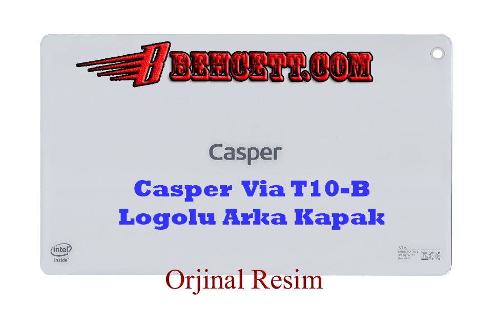 Casper Via T10 T10-B T10W Arka Kapak Beyaz
