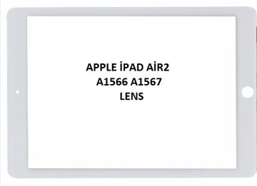 İpad Air 2 A1566 A1567 Lens Beyaz