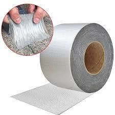 Süper Güçlü Su Sızdırmaz Çamur Bant 5cm X 1,5mt Çatı Boru Tamir Çatlak Bandı
