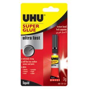 Uhu Super Glue 3 Gr - Sivi Japon Yapistirici