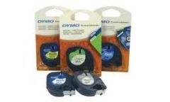 DYMO PLASTİK ETİKET 12MMx4MT