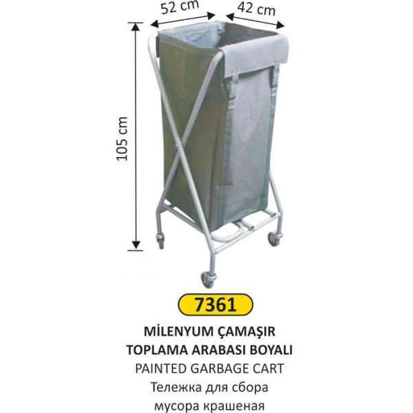 BOYALI MİLENYUM ÇAMAŞAR TOPLAMA ARABASI