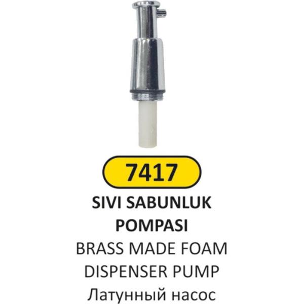 PİRİNÇ Sıvı SABUNLUK POMPASI