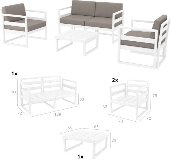 MYKONOS LOUNGE SET