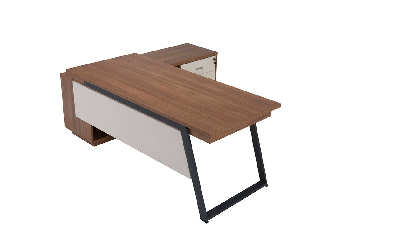 FLAT ETAJERLİ MASA