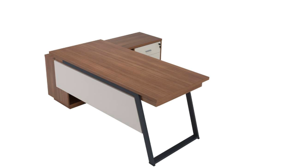 FLAT ETAJERLİ MASA