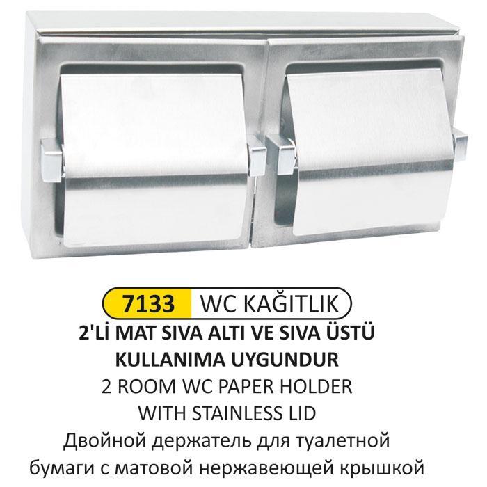 2'Lİ MAT WC KAĞITLIK