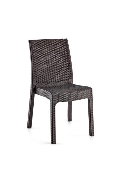 HOLIDAY DELUXE RATTAN SANDALYE ÇÖL GRİ