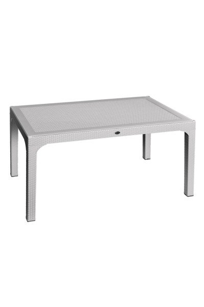 Olympia Rattan Masa | Bahçe & Balkon Masası 90x150