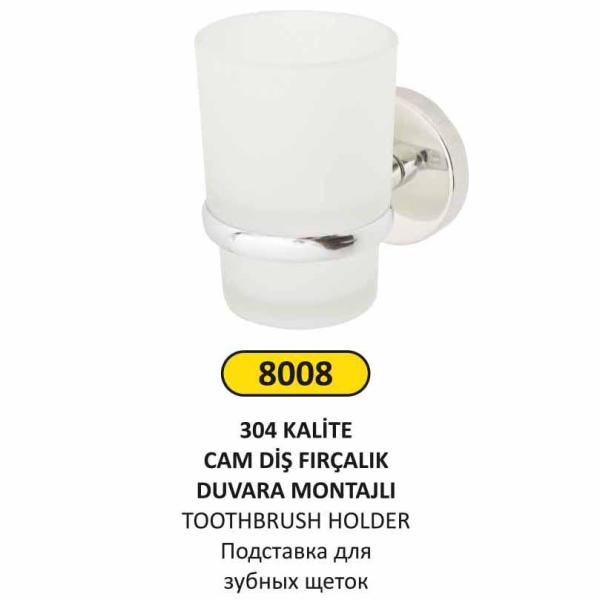 DİŞ FIRÇALIK CAM (304 KALİTE)