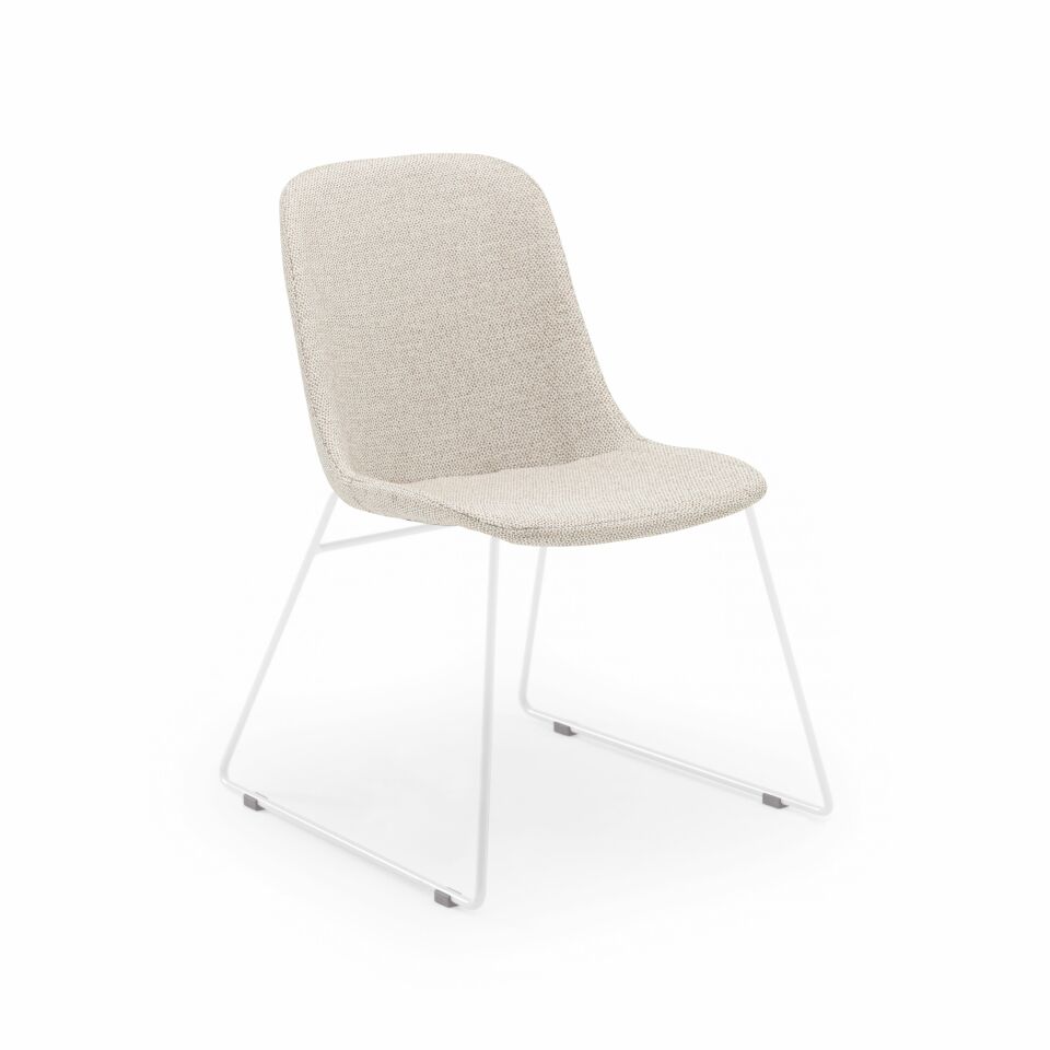 Shell-U Pad Sandalye l Metal Boyalı Ayak