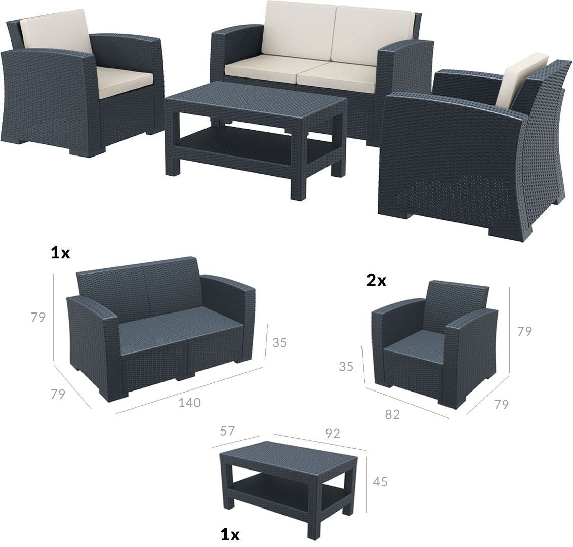 MONACO LOUNGE SET