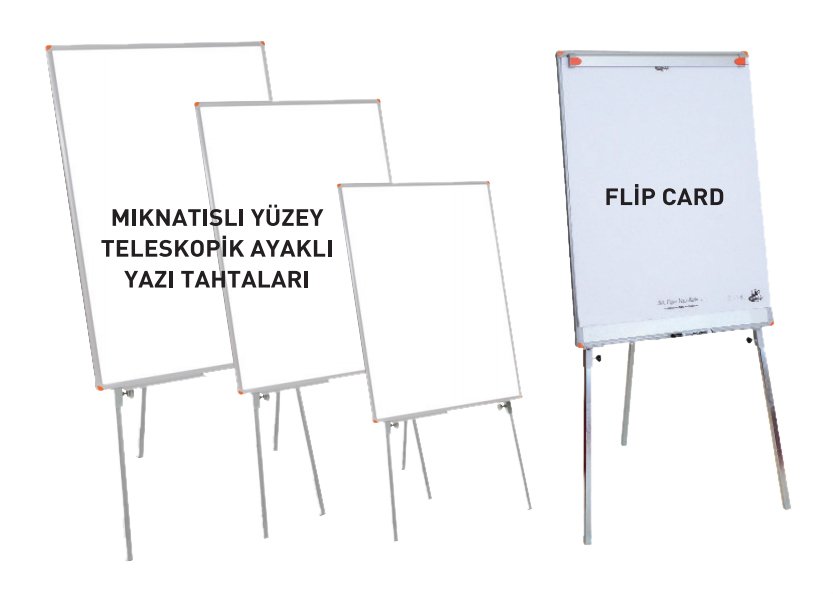 MIKNATISLI YÜZEY TELESKOPİK AYAKLI YAZI TAHTALARI