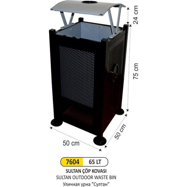 65 LT OUTDOOR SULTAN ÇÖP KOVASI