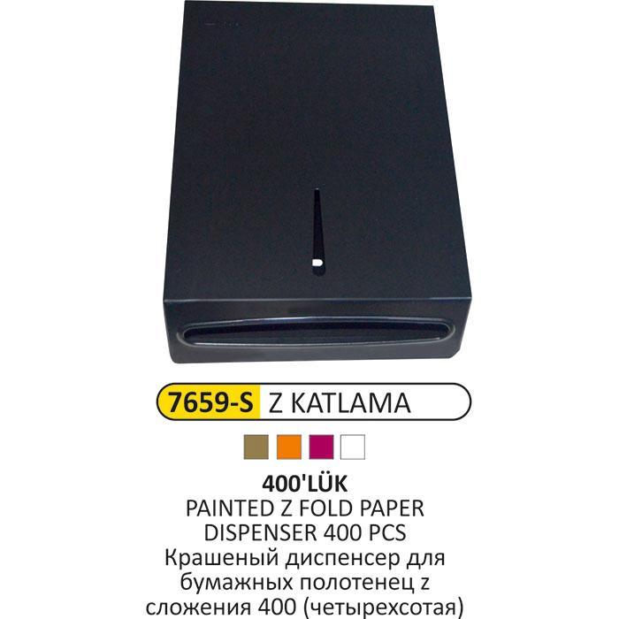 SİYAH MAT BOYALI 400'LÜ Z KATLAMA