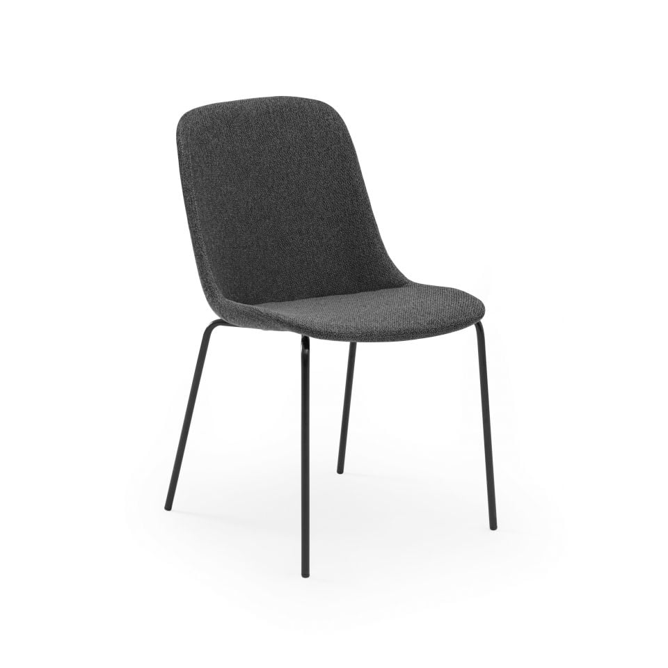 Shell-M Pad Sandalye l Metal Boyalı Ayak