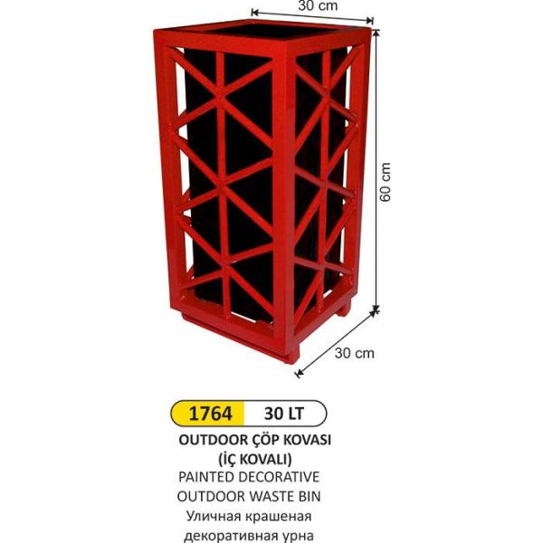 30 LT OUTDOOR ÇÖP KOVASI İÇ KOVALI