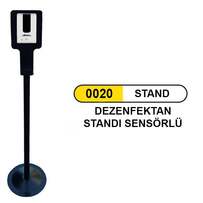 SENSÖRLÜ DEZENFEKTAN STANDI