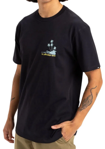 QUIKSILVER PALM LINES SS ERKEK T-SHIRT
