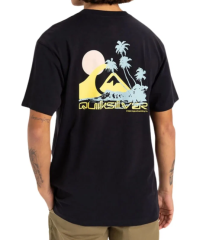 QUIKSILVER PALM LINES SS ERKEK T-SHIRT