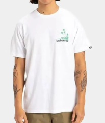 QUIKSILVER PALM LINES SS ERKEK T-SHIRT