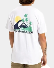 QUIKSILVER PALM LINES SS ERKEK T-SHIRT