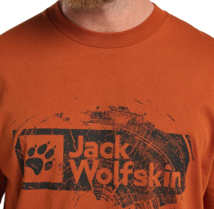 JACK WOLFSKIN BRAND T M  ERKEK T-SHIRT