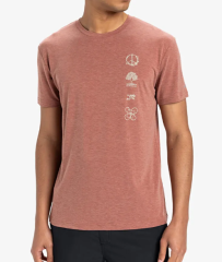 QUIKSILVER COASTAL RUN SS ERKEK T-SHIRT