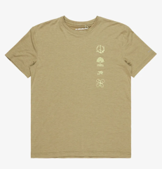 QUIKSILVER COASTAL RUN SS ERKEK T-SHIRT
