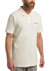 JACK WOLFSKIN Siyah Essentıal Polo M Erkek Polo Tişört