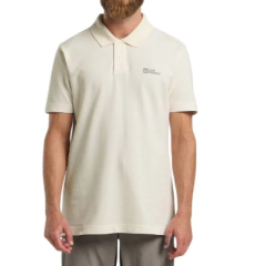JACK WOLFSKIN Siyah Essentıal Polo M Erkek Polo Tişört