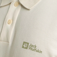 JACK WOLFSKIN Siyah Essentıal Polo M Erkek Polo Tişört