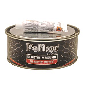 PLASTİK TAMPON MACUNU SİYAH 800GR