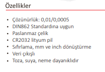 300 MM DİJİTAL KUMPAS IP67 (SU GEÇİRMEZ)