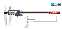 1000 MM ÇİFT ÇENE DİJİTAL KUMPAS IP54