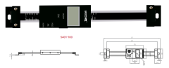 100 MM DİKEY DOĞRUSAL CETVEL DİJİTAL