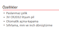 75-100 MM BORU MİKROMETRE DİJİTAL (D MODEL)