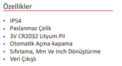 0-150 MM PLASTİK DİJİTAL KUMPAS
