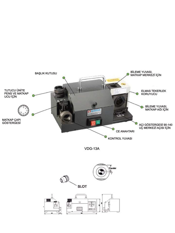 MATKAP BİLEME MAKİNASI VDG-25