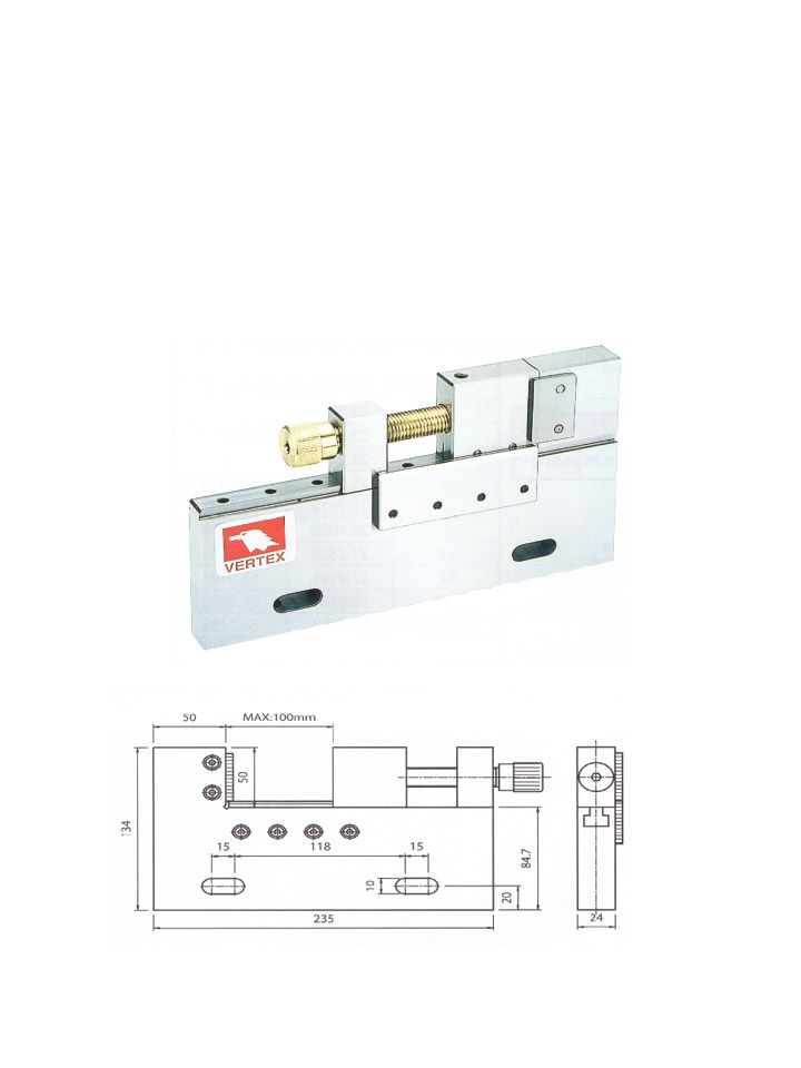 TEL & EREZYON MENGENESİ PASLANMAZ VSTV-100W