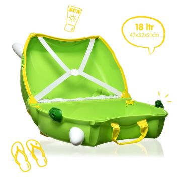 Trunki Çocuk Bavulu -  Dinozor Dudley