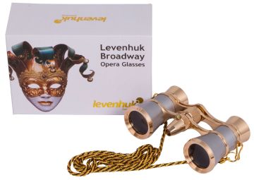 Levenhuk Broadway 325F Opera Dürbünlerı (gümüş rengi, LED ışıklı ve zıncırlı)