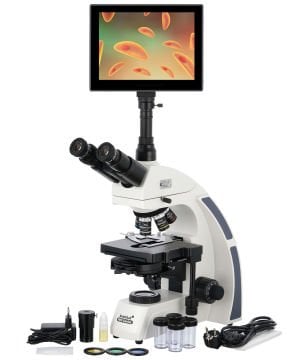 Levenhuk MED D45T LCD Dijital Trinoküler Mikroskop