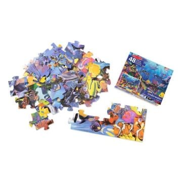 Melissa&Doug Büyük Parçalı Puzzle Deniz Altı (48 parça)